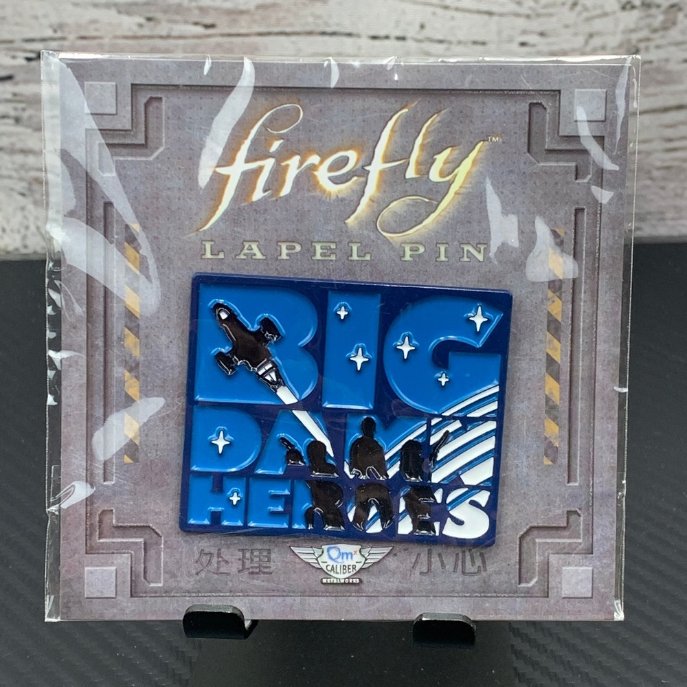 Firefly - Big Damn Heroes Lapel‎ Pin Collectible Enamel Badge Brooch NEW
